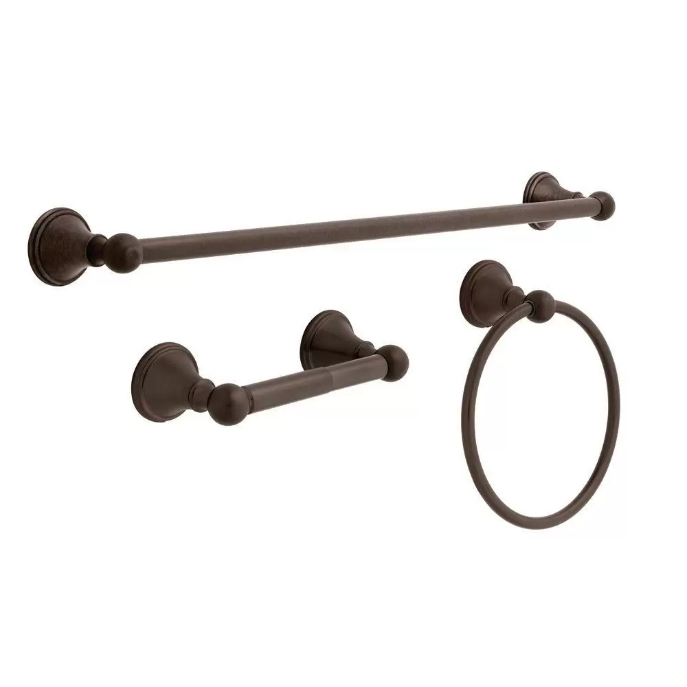 Photo 1 of DELTA 138296 Crestfield, Bath Hardware Accessory Kit, Venetian Bronze
