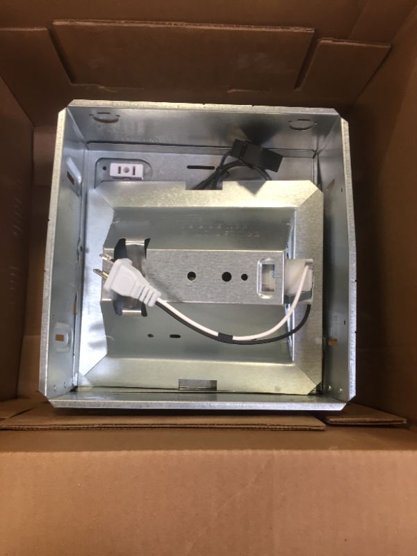 Photo 1 of 80 CFM Ceiling Bathroom Exhaust Fan with Light
