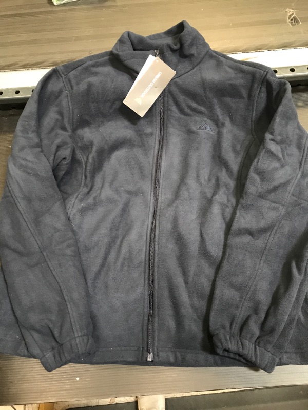 Photo 1 of Blue Fleece Zip Up Jacket XL 