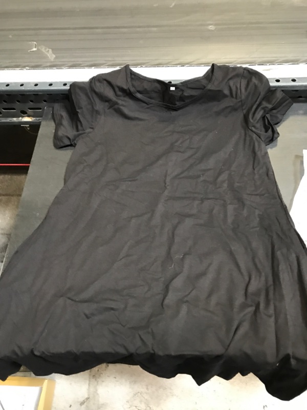 Photo 1 of Black T-Shirt Dress L