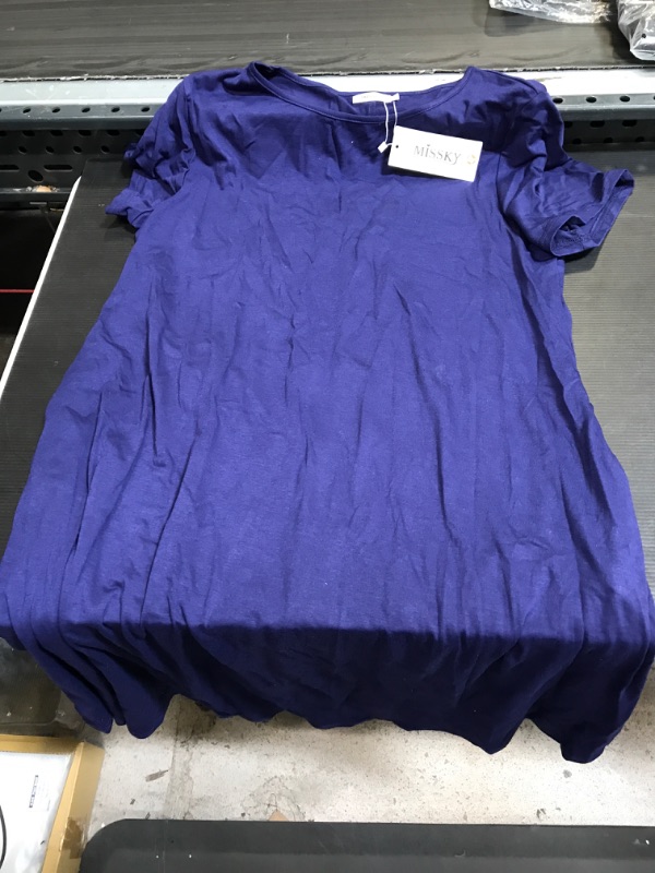 Photo 1 of Blue T-Shirt Dress 3XL 