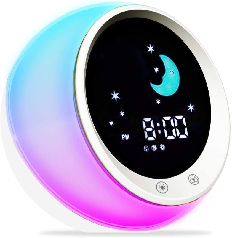 Photo 1 of Time to Wake Alarm Clock for Kids, Children's Sleep Trainer, Kids Wake Up Light, Sleep Sound Machine
