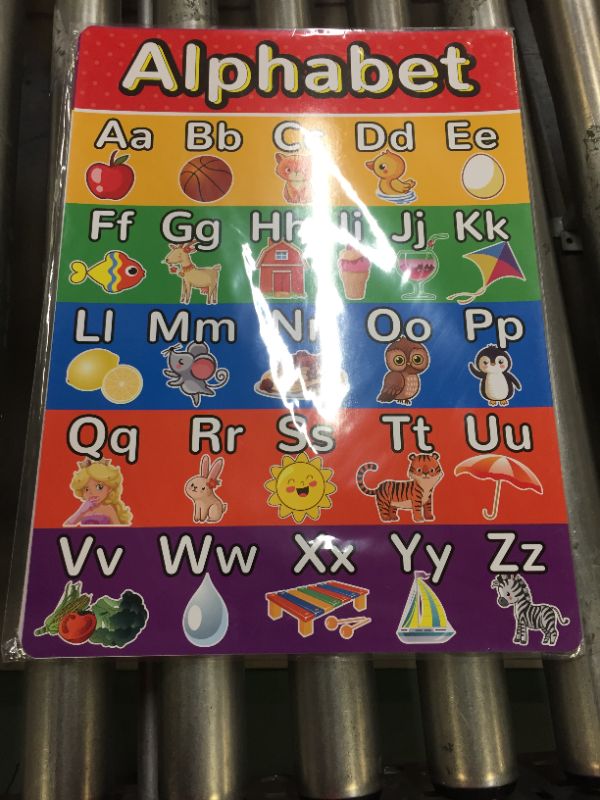 Photo 1 of 13 EDUCATIONAL LEARNING POSTERS FOR KIDS WITH GLUE DOTS 16.5X12 INCH
