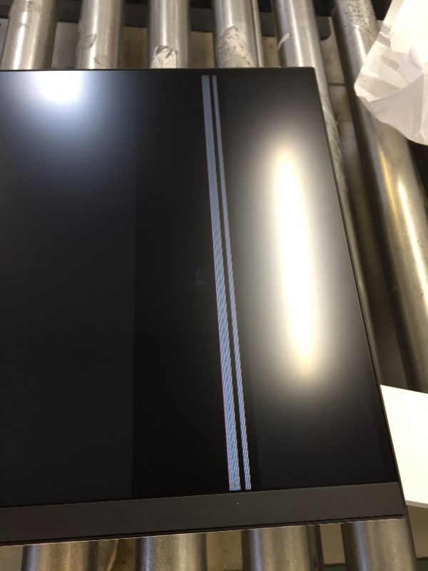 Photo 4 of LG 27UL850-W 27 Inch UHD (3840 x 2160) IPS Display with VESA DisplayHDR 400 and USB Type-C Connectivity, White---OPEN BOX---3" OF DEAD SCREEN/ARTIFACT---
