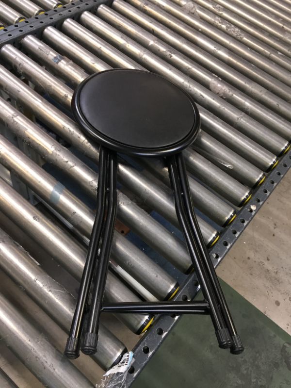 Photo 2 of 16 inch black collapsible seat 