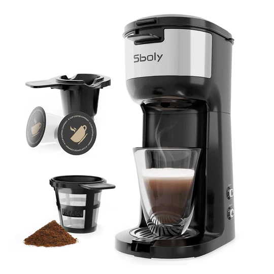 Photo 1 of  SINGLE SERVE COFFEE MAKER BREWER FOR K-CUP POD GROUND COFFEE THERMAL INSTANT COFFEE MACHINE