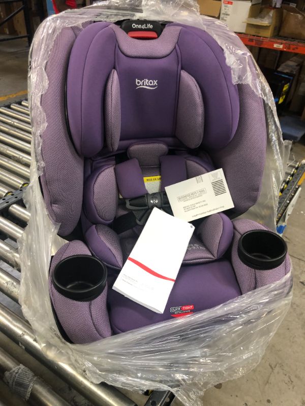 Photo 2 of Britax One4Life ClickTight All-In-One Convertible Car Seat - Plum SafeWash