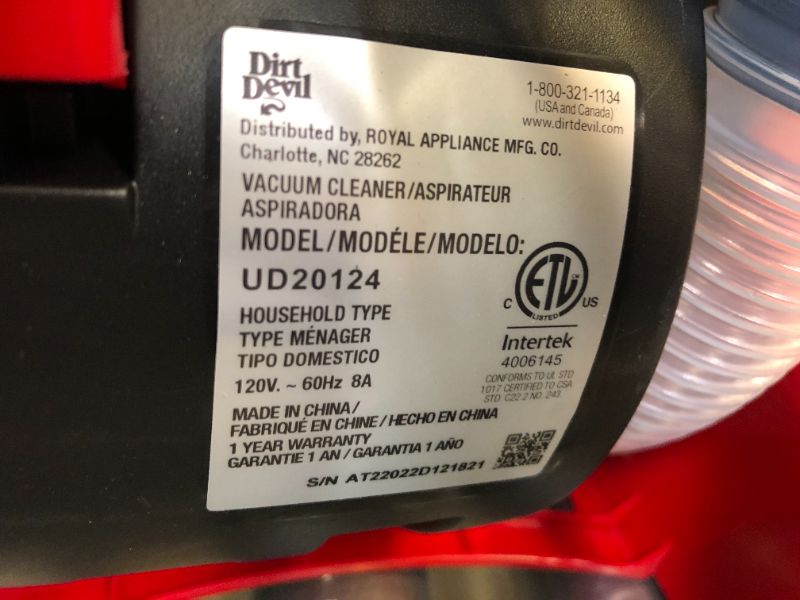 Photo 1 of Endura Reach Bagless Upright Vacuum Cleaner
