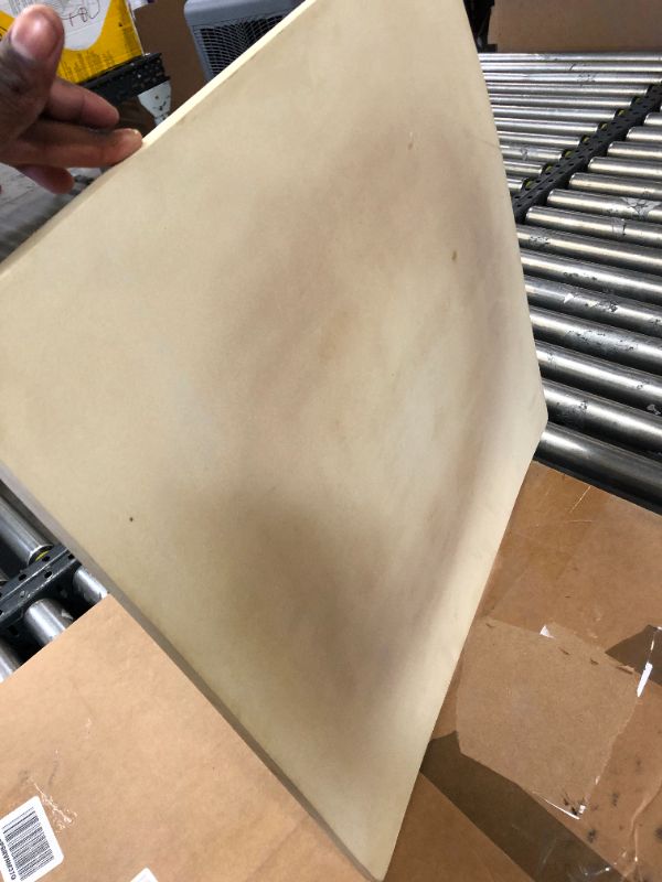 Photo 2 of 21 1/2 x 21 1/2 inch cutting board slightly warped 