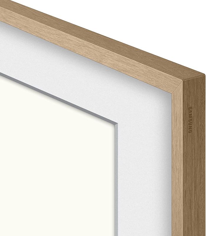 Photo 1 of SAMSUNG 50-inch The Frame Customizable Bezel, Modern Teak (VG-SCFA50TKBZA, 2021 Model)
