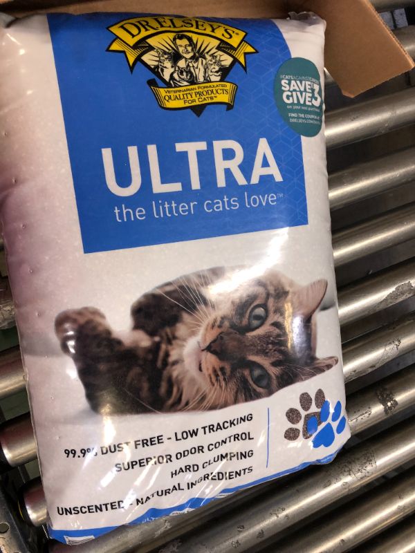 Photo 3 of Dr. Elsey's Precious Cat Ultra Unscented Clumping Clay Cat Litter, 40-lb bag