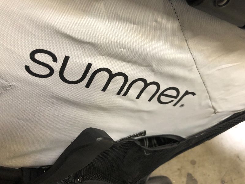 Photo 1 of Summer 3Dflip Convenience Stroller, Black/Gray - Lightweight Umbrella Stroller with Reversible Seat Design for Rear and Forward Facing, Compact Fold, Adjustable Oversized Canopy and More
