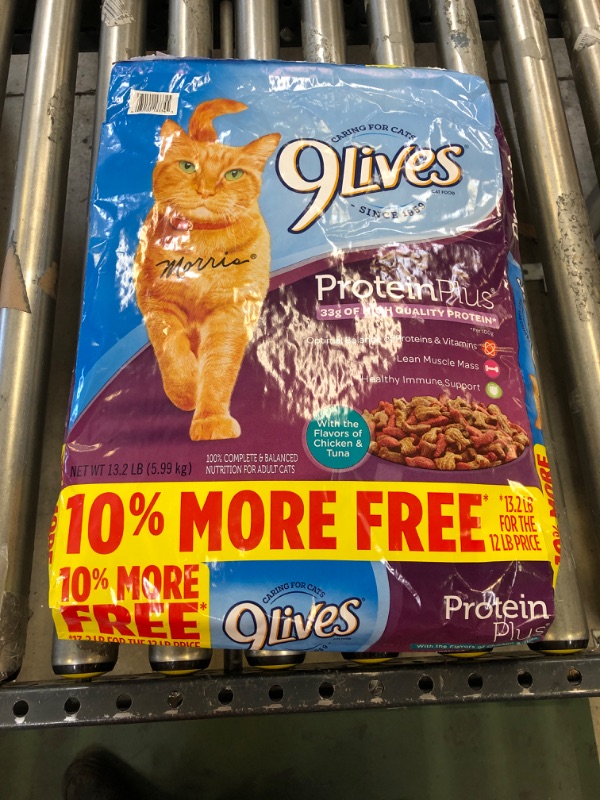 Photo 2 of 9Lives Protein Plus Dry Cat Food Bonus Bag, 13.2Lb
APR 22 2022