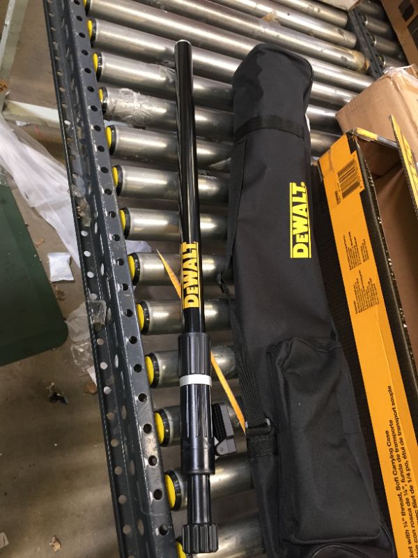 Photo 2 of Dewalt 1/4 In. X 20 Thread Laser Mounting Pole Dw0882 New----missing all accessories