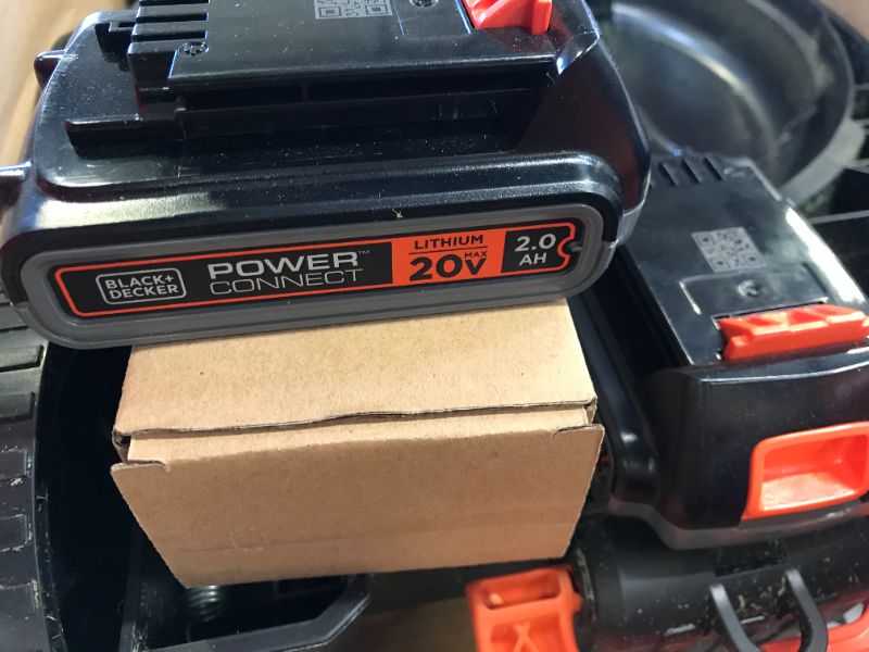 Photo 1 of Black & Decker MTC220 Max Cordless Lithium-Ion 3-in-1 Trimmer/Edger & Mower, Orange/ Black