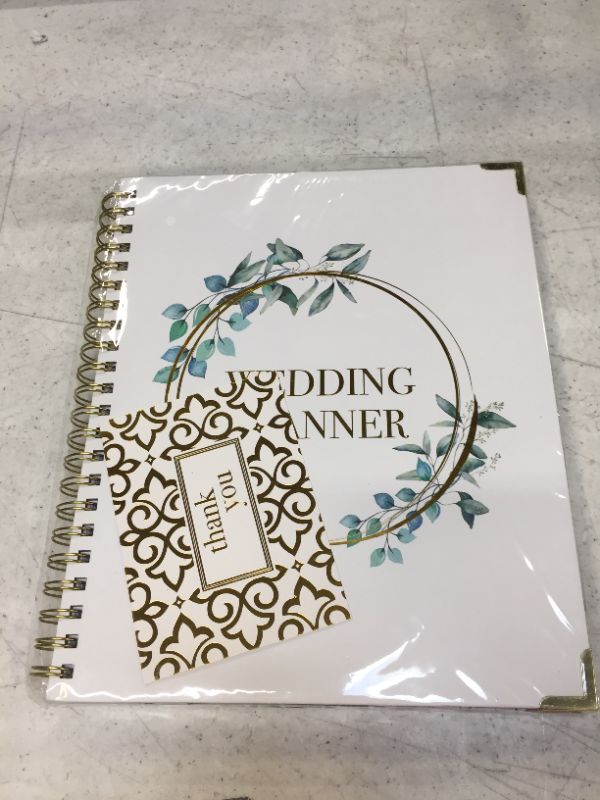Photo 2 of Beautiful Wedding Planner Book and Organizer - Enhance Excitement and Makes Your Countdown Planning Easy - Unique Engagement Gift for Newly Engaged Couples, Future Brides and Grooms
