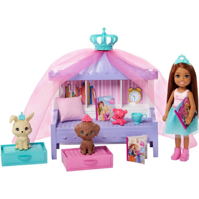 Photo 1 of Barbie Princess Adventure Chelsea Princess Storytime Playset
