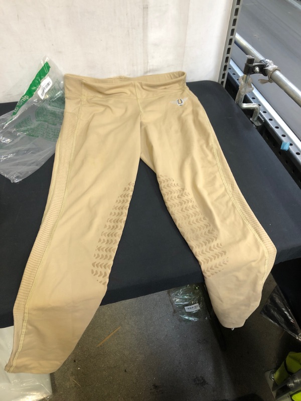 Photo 1 of WOMENS LEGGINGS WITH NON SLIP GRIP IN THE INNER LEG AREA, SIZE UNKNOWN