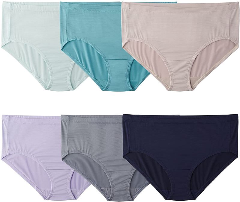 Photo 1 of Fruit of the Loom Women's Breathable Underwear (Regular & Plus Size)
 SIZE 11 