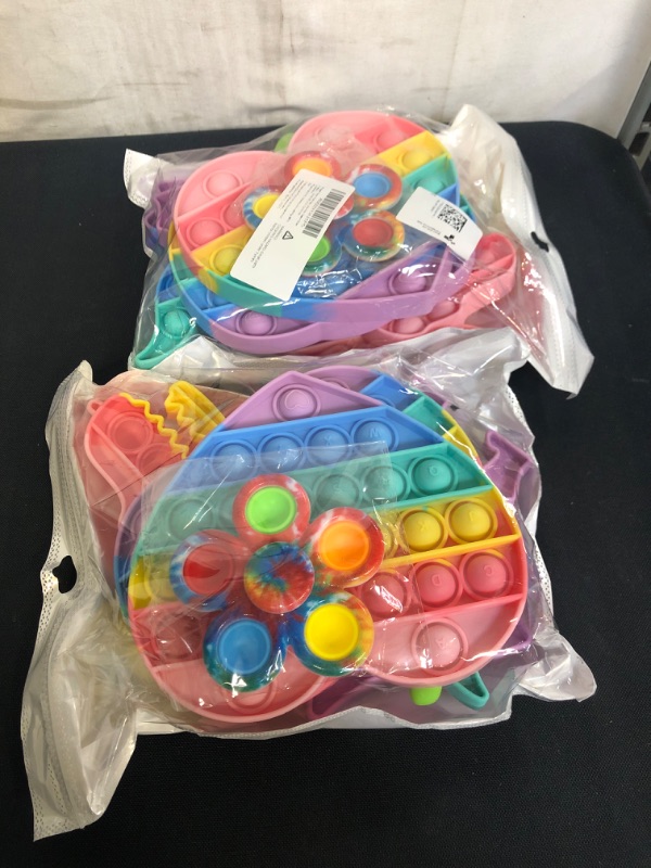 Photo 1 of BUBBLE POP FIDGET TOYS, 2 COUNT 