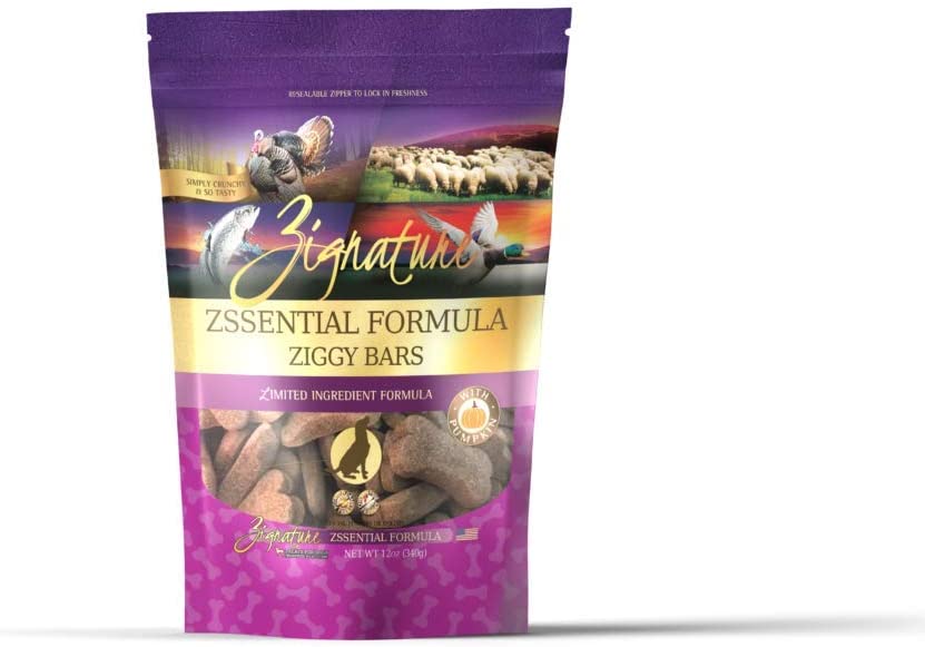 Photo 1 of 
Zignature Zssential Limited Ingredient Formula Biscuit Dog Treat 12oz
EXP july 17 2022