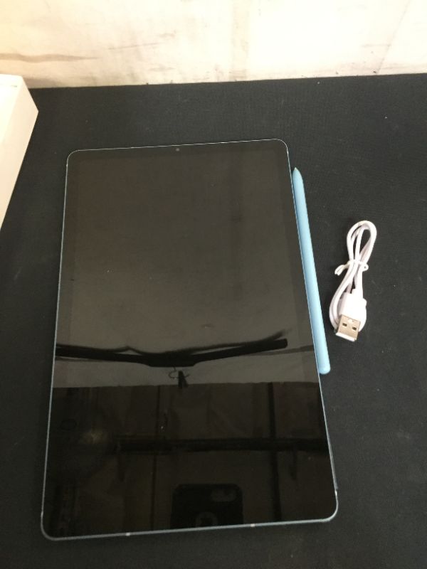 Photo 9 of SAMSUNG Galaxy Tab S6 Lite 10.4-inch Android Tablet 128GB Wi-Fi S Pen AKG Dual Speakers, Angora Blue
(missing charger) (have to set up to continue)