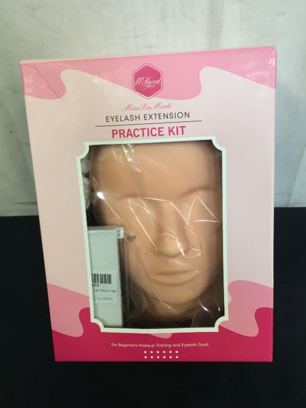 Photo 1 of MIILAMOD Eyelash Extension kit,Lash Extension kit,Lash Kit For Eyelash Extensions,Professional Mannequin Head Training For Beginners Eyelashes Extensions Practice Exercise Set
9factory sealewd)