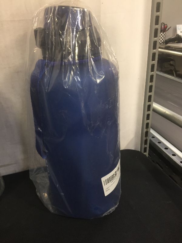 Photo 1 of 1 gallon water bottle (blue)