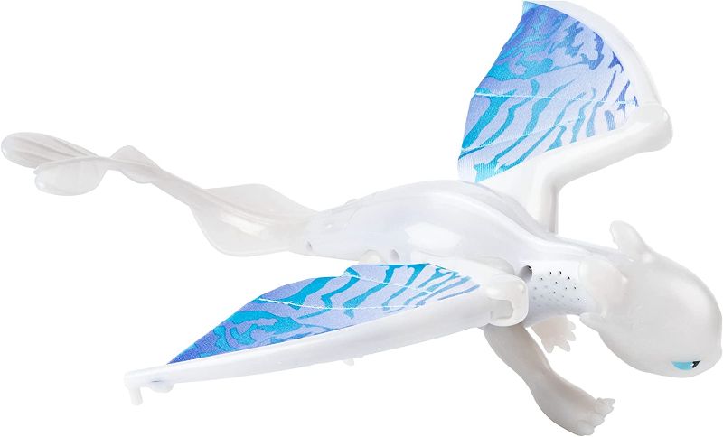 Photo 1 of Dreamworks Dragons, Lightfury Deluxe Dragon with Lights and Sounds, for Kids Aged 4 and Up
(box is damaged but item is sealed)
