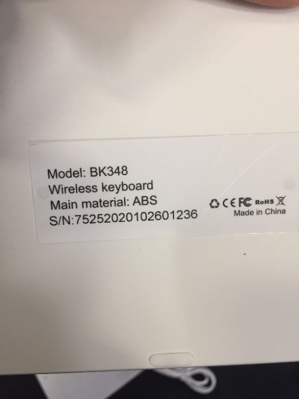 Photo 1 of wireless keyboard 