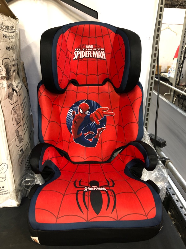 Photo 2 of KidsEmbrace High-Back Booster Car Seat Marvel Spider-Man
