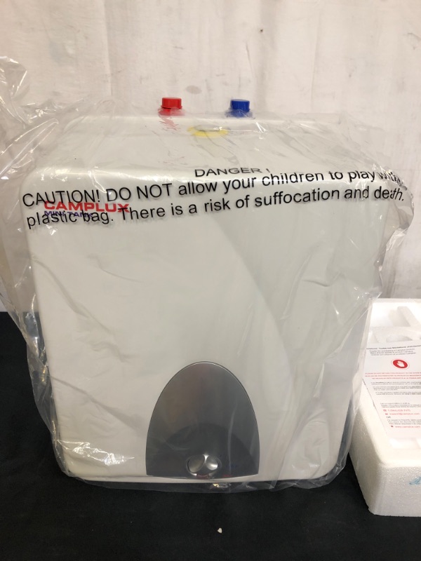 Photo 4 of Camplux ME60 Mini Tank Electric Water Heater 6-Gallon with Cord Plug,1.44kW at 120 Volts
