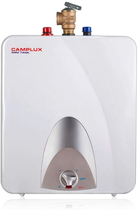 Photo 1 of Camplux ME60 Mini Tank Electric Water Heater 6-Gallon with Cord Plug,1.44kW at 120 Volts
