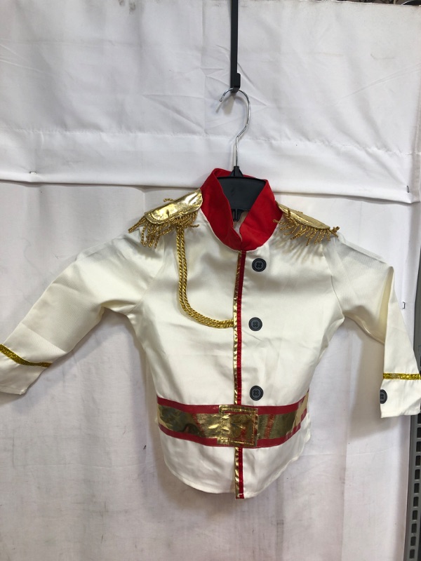 Photo 2 of BOYS SOLDIER/ PRINCE COSTUME , SIZE S 