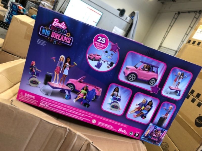 Photo 4 of Barbie: Big City, Big Dreams Transforming Vehicle Playset

