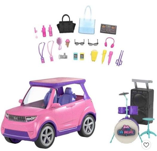 Photo 1 of Barbie: Big City, Big Dreams Transforming Vehicle Playset

