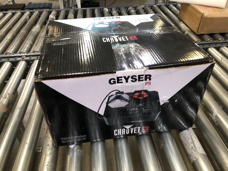 Photo 1 of CHAUVET DJ Fog Machine (Geyser P5)

