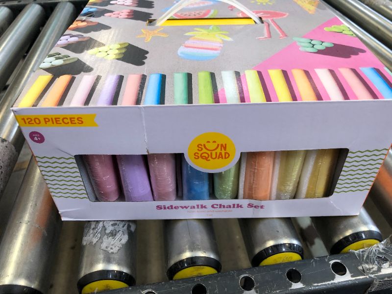 Photo 3 of 120pc Sidewalk Chalk - Sun Squad™

