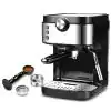 Photo 1 of 2-Cup Silver Stainless Steel Espresso Coffee Machine with Porta-filter and Measure scoop
