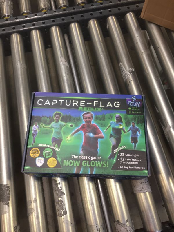 Photo 2 of Capture The Flag Redux: The Original Glow-in-The-Dark Outdoor Game for Birthday Parties, Youth Groups and Team Building - a Unique Gift for Teen Boys & Girls
