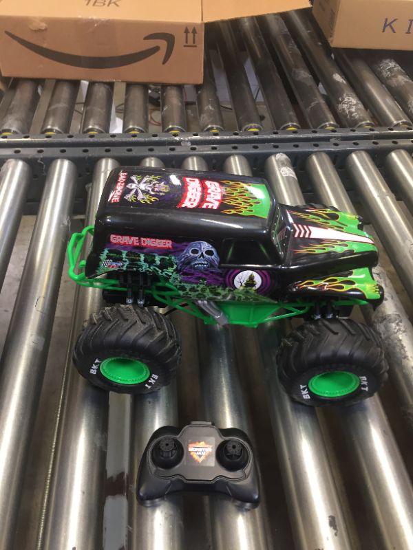 Photo 1 of Monster Jam, Official Grave Digger Remote Control Truck 1:15 Scale, 2.4GHz