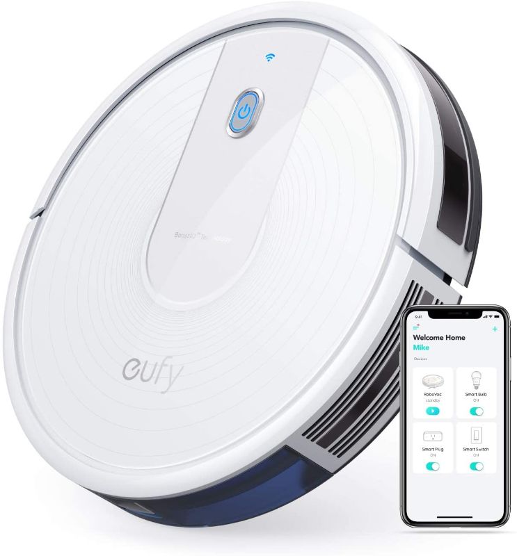 Photo 1 of eufy RoboVac - cleans hard floors to Medium-Pile Carpets - used and dirty - no packaging - unable to test