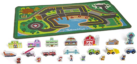 Photo 1 of Melissa & Doug PAW Patrol Activity Rug - Adventure Bay (22 Pieces)
NO RUG JUST PLAY PIECES. 