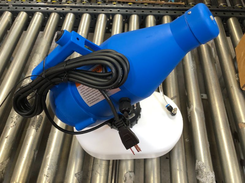 Photo 3 of 1.2 Gallon Electric ULV Fogger Machine with 17ft Cord,30ft Spraying Distance?4.5L Portable Atomizer Sprayer Mist Cold Fogger
