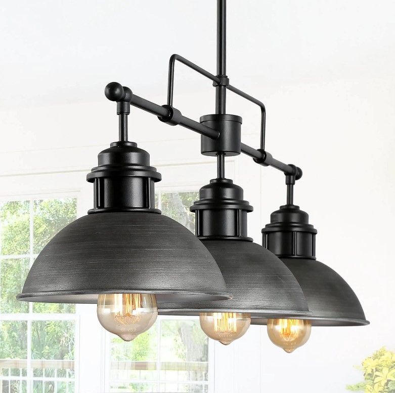 Photo 1 of Chandelier Pot Lid Pendant Lighting - 3 Light
