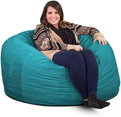 Photo 1 of Bean Bag Chairs Giant Foam-Filled Furniture - Machine Washable Covers