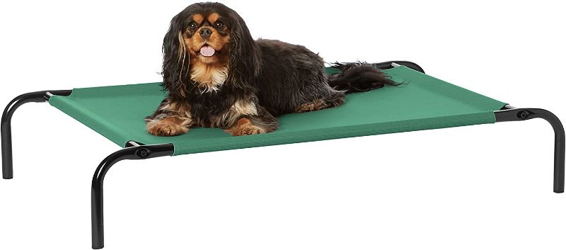 Photo 1 of Amazon Basics Cooling Elevated Pet Bed, SMALL
