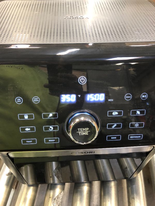 Photo 4 of COSORI Air Fryer Oven Combo 7 Qt, Countertop Convection (100? to 450?),  Max XL Large for Family Size, Stainless Steel, 1800W
