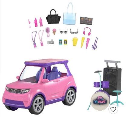 Photo 1 of Barbie: Big City, Big Dreams Transforming Vehicle Playset

