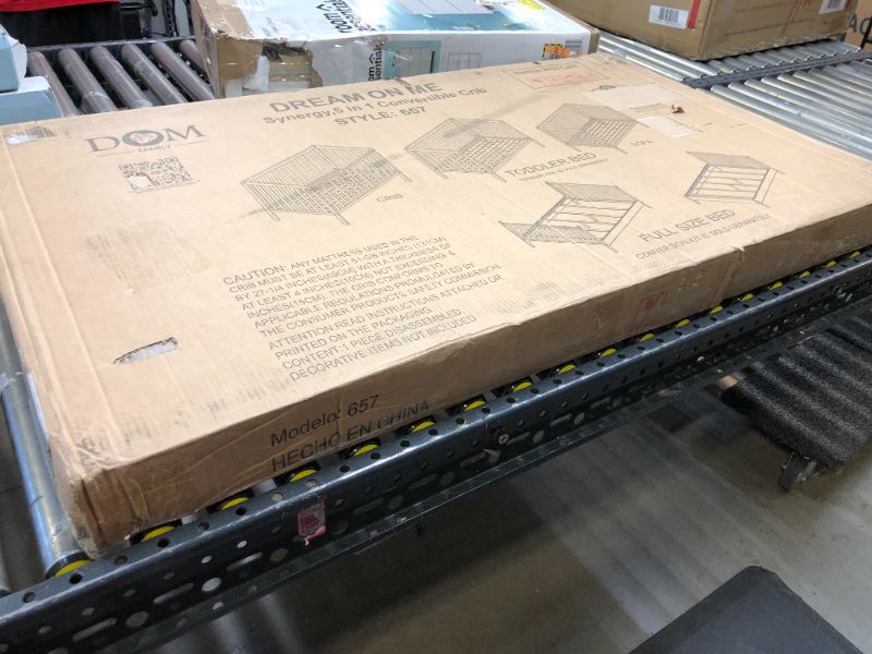 Photo 1 of Dream On Me, Synergy,5 in 1 Convertible Crib - 657 - OPEN BOX -